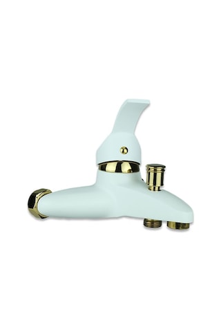 Polisu Gold Mix Beyaz Altın Banyo Bataryası Gld303 Beyaz