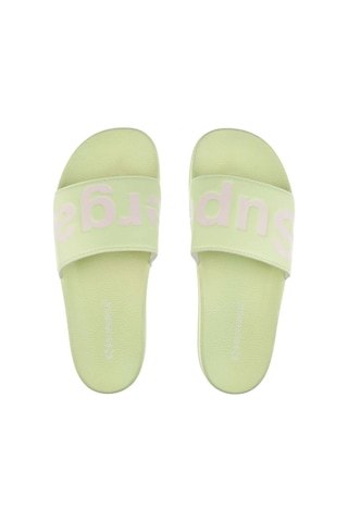 Superga 1908 Slides Polysoft Unisex Yeşil Terlik Yeşil