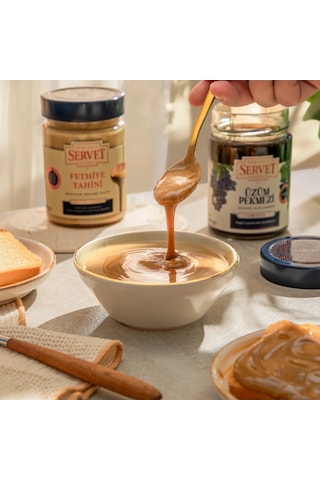 Servet Tahini 300g + Üzüm Pekmezi 400g