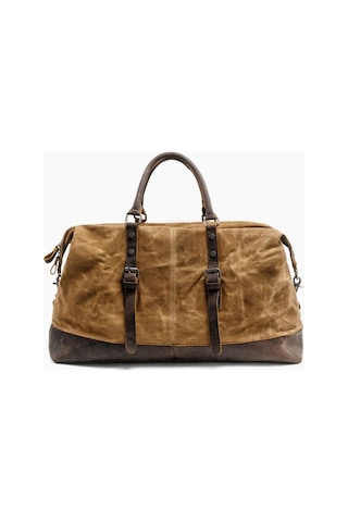 Muchuan Kanvas Kısa Seyahat Çantası Haki