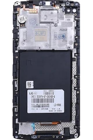 LG Uyumlu V10 Lcd Ekran Dokunmatik Siyah Çıtalı
