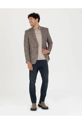 Pierre Cardin Kahverengi Slim Fit Ceket G021gl002.000.1767841.vr029 Kahverengi