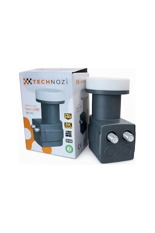 Zumastar 85cm 0.70mm Çanak Anten İkili Lnb 100 Metre Anten Kablosu
