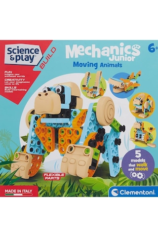 Clementoni Mechanics Junior Hareketli Hayvanlar 75060