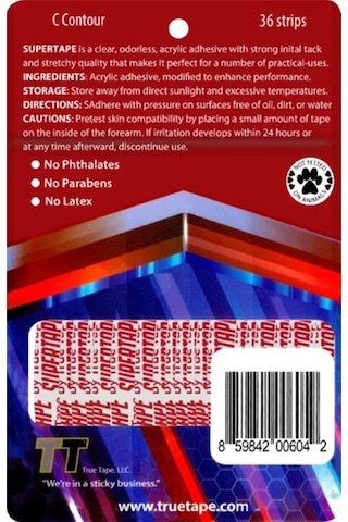 Truetape Supertape Protez Saç Bandı Oval "C" (2Cm-7.5Cm)