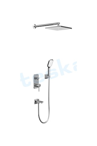 Teska As 2301 Agora Krom Iki Yönlü Ankastre Banyo Bataryası Seti Diğer