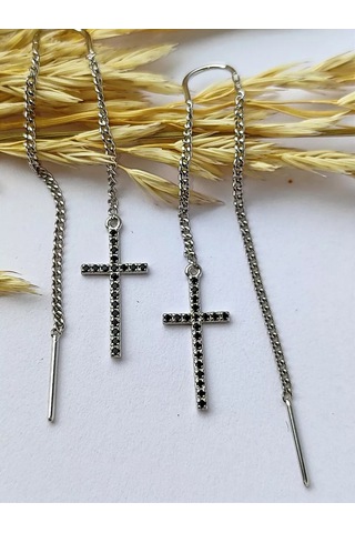 Sılver Whale Gümüş İpli Küpe Passant Seçenekleri 247652438 Diğer