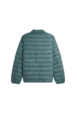 Fred Perry J1301 Collared Insulated Erkek Mont Yeşil