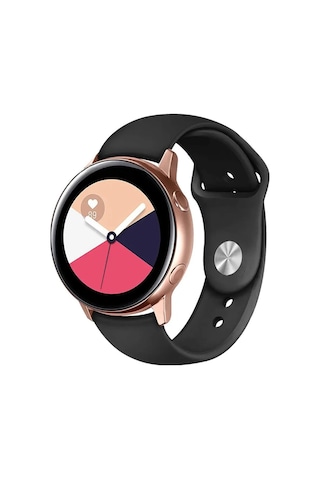 Watch 20mm Klasik Kordon - Siyah - 100 Diğer