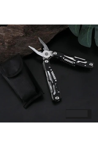 Black Paslanmaz Çelik Çok Alet Pense Açık Kombinasyon Bıçak