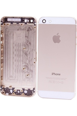Senalstore Apple Uyumlu iPhone 5 Boş Kasa Kapak Uzay Grisi