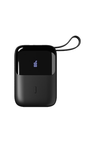 S-link P109m 10000mah Pd20w+qc18w+hsc22.5w Siyah Lcd Taşınabilir Pil Şarj Cihazı Powerbank Siyah