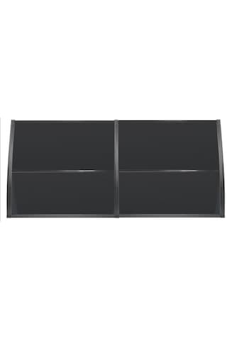 Lupın Kapı Pencere Üstü Pratik Sundurma 105x240 - Siyah