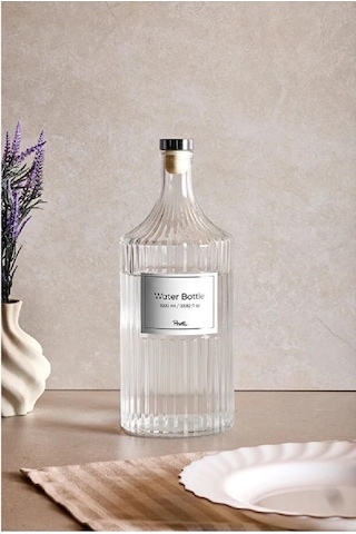 Perotti Yağlık-sirkelik Cam 1000ml Viking Silver 18113 5545 Açık Gri