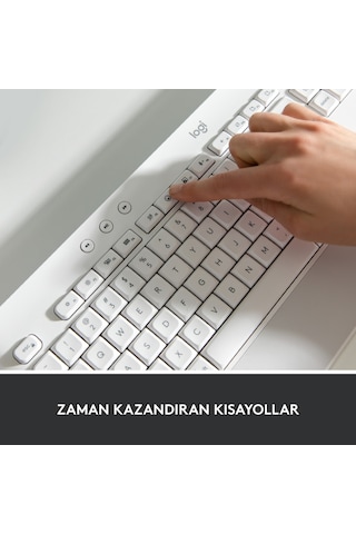 Logitech Signature K650 + M650 Bilek Destekli Klavye Mouse