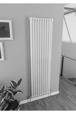 Warma Focha Dikey Çelik Radyatör 510x1800 Pütürlü Beyaz Ral 9016