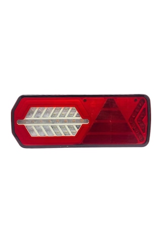 Dasterı 10v-30v Stop Lambası Neon Ledli-kayar Sinyalli 6 Fonksiyonlu 350 137 45 Mm E9 Sol