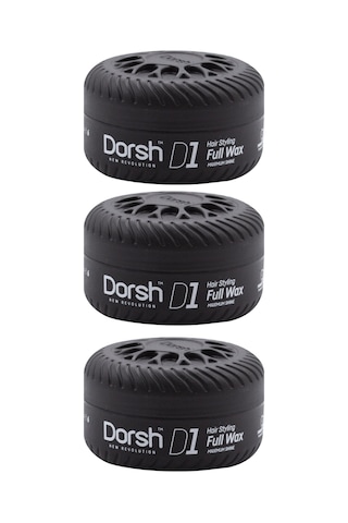 Dorsh Saç Şekillendirici Wax Full Wax D1 150 Ml 3 Adet