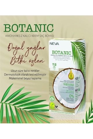 Botanıc Amonyaksız Kalıcı Krem Boya Seti 11.0