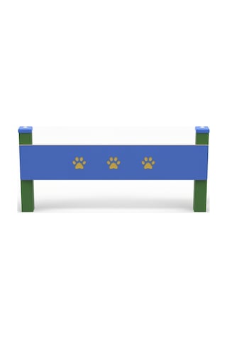 Köpek Parkuru Pati Desenli Atlama Engeli-1202 Köpek Parkuru Pati Desenli Atlama Engeli-1202