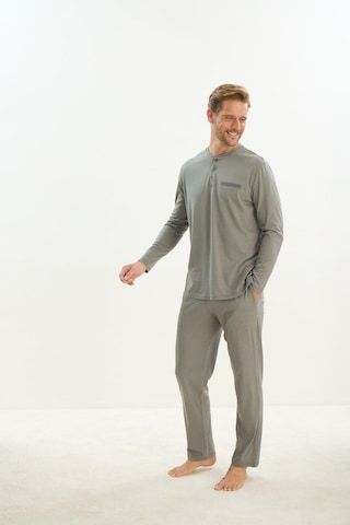 Erkek Uzun Kol Yeşil Pijama Takım C8t2n5o9 001