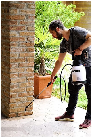 Worx WG829E 20V 2.0Ah Li-Ion Omuz Askılı Basınçlı Ilaçlama Pompası 5 L