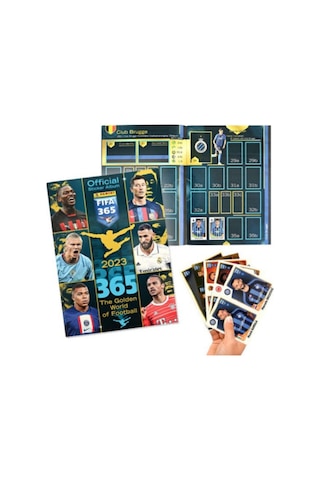 Fifa 365 2023 Futbolcu Stickers Kartları Albümü 2 Paket Stickers