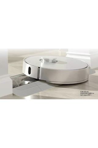 3yk.3d 2,9-3,5 cm Kapı Eşiği  Rampası GRİ Tüm Robot Süpürge veTekerlekli Sandalyeler için