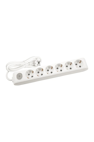 Viko Multi-let 6'lı Anahtarlı Topraklı Çocuk Korumalı Grup Priz 5 Metre Beyaz - 90117605 Viko Multi-let 6'lı Anahtarlı Topraklı Çocuk Korumalı Grup Priz 5 Metre Beyaz - 90117605
