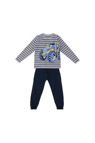 Denokids Mshb&g Traktör Erkek Çocuk T-shirt Pantolon Takım Çok Renkli