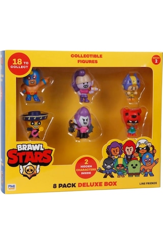 Brawl Stars 8'li Delüks Figür - Model 5 Brawl Stars