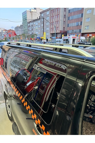 Zafira-Expert-Jumpy-Scudo Uyumlu Tavan Çıtası 2020 Yılı ve Sonrası Uzun Şase