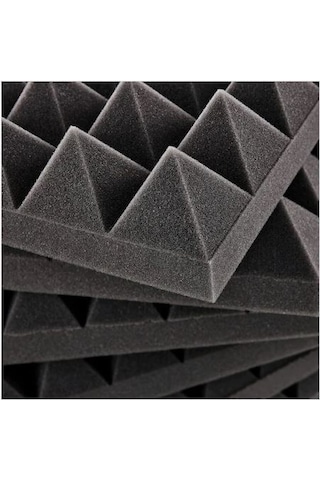 Türkeli Ses Yalıtm Akustik Piramit Süngeri 40 MM 100 x 100 CM - Bantsız