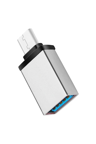 Divex Type-c Erkek Usb3.0 Dişi Adaptör Çevirici Gri Do-182