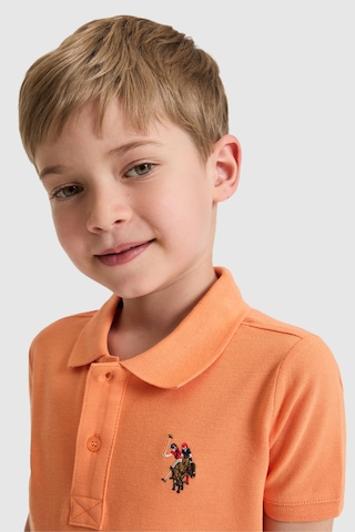 U.s. Polo Assn. Erkek Çocuk Turuncu Tişört Basic 50325608-vr051