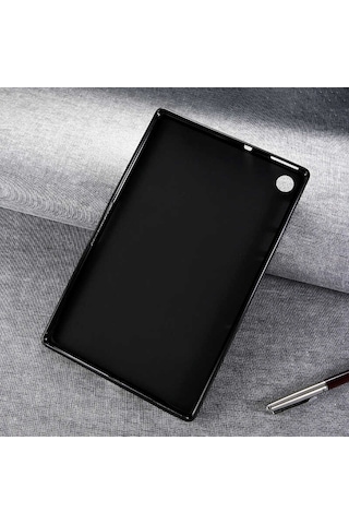 Lenovo M10 Plus Tb-x606f Kılıf Uyumlu Zore Tablet Süper Silikon Kapak-renksiz Tablet Kılıfı