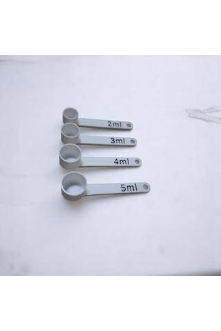 Plastik Ölçü Kaşığı 4 Ölçekli