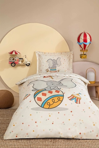 Özdilek Ranforce Lisanslı Bebek Beşik Nev.takımı-dumbo Circus Bej