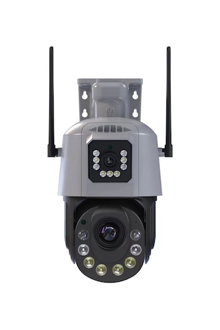 Av-m05 3x3mp 4g Solar Panelli 7/24 Sürekli Kayıt Gece Görüşlü Akı