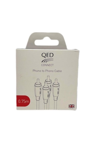 Qed Qe-8101 Connect Rca-Rca Kablo '0.75 Metre'
