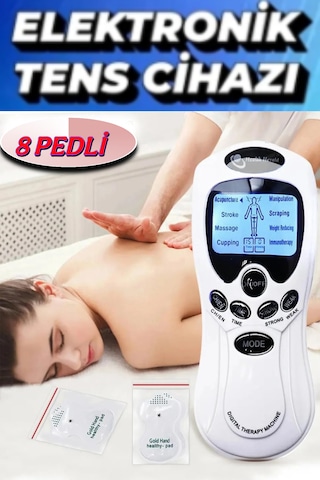 Elektrikli Terapi Masaj Aleti Pedli Masaj Aleti Bel Sırt Bacak Ko