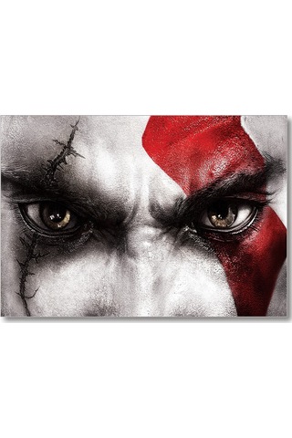 Cakasepetim God Of War Ahşap Mdf Tablo