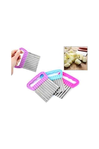 2 Adet Peynir Bıçağı Şekilli Patates Dilimleyici Sebze Havuç Dilimleyici Paslanmaz Çelik Diğer