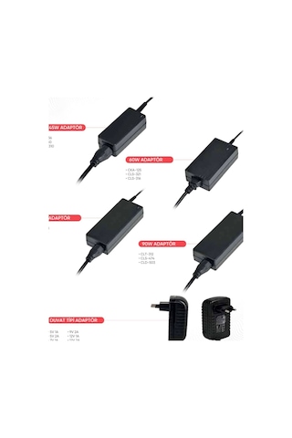 Cld-u316 45w 19.5v 2.31a 4.5 3.0 İğneli Dell Uyumlu Laptop Adaptörü
