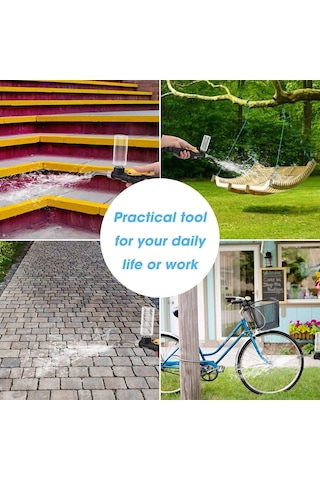 Monozone Basınçlı Köpük Hazneli Sulama Tabancası Başlığı 30cm