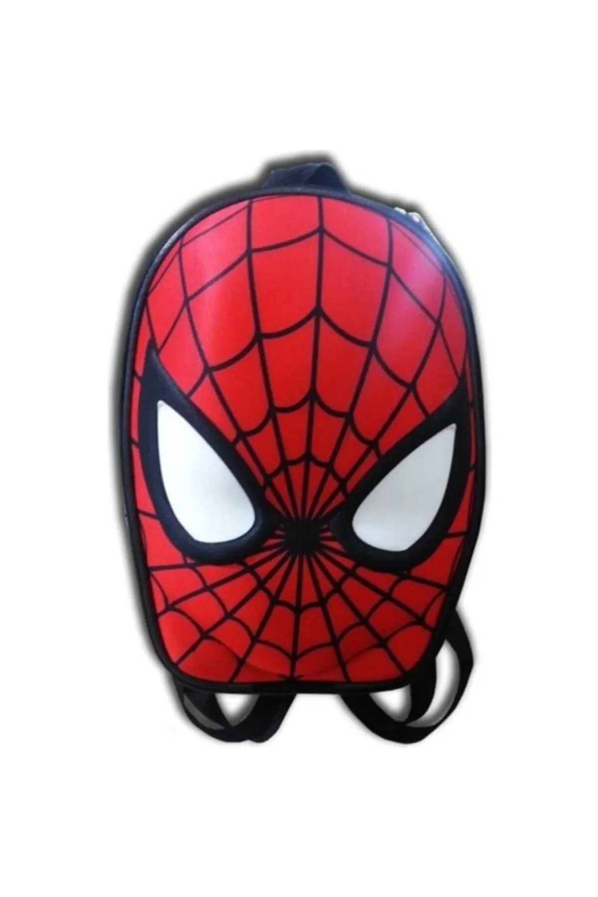 Marvel Spiderman 3d Kabartmalı Çocuk Anaokulu Kreş Ve Günlük Kullanım Çantası Örümcek Adam Sırt Çantası Siyah - Kırmızı
