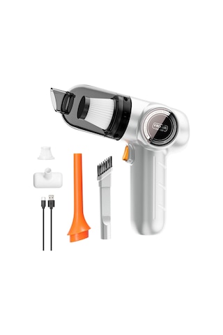 Qianf Araba Kablosuz Elektrikli Süpürge 120 W Yüksek Güçlü