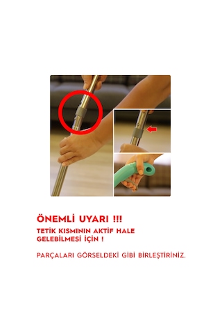Smarter Shıny Sprey Mop Somon