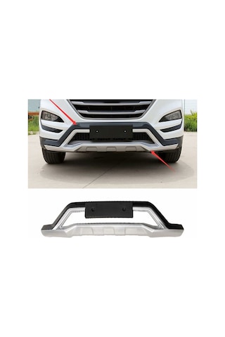 Hyundai Tucson Ön Tampon Koruması Difüzör 2015-2018 Arası Makyajsız Kasa
