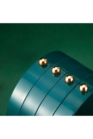 Chavin Yeşil Küpe Kolye Standı Yeşil